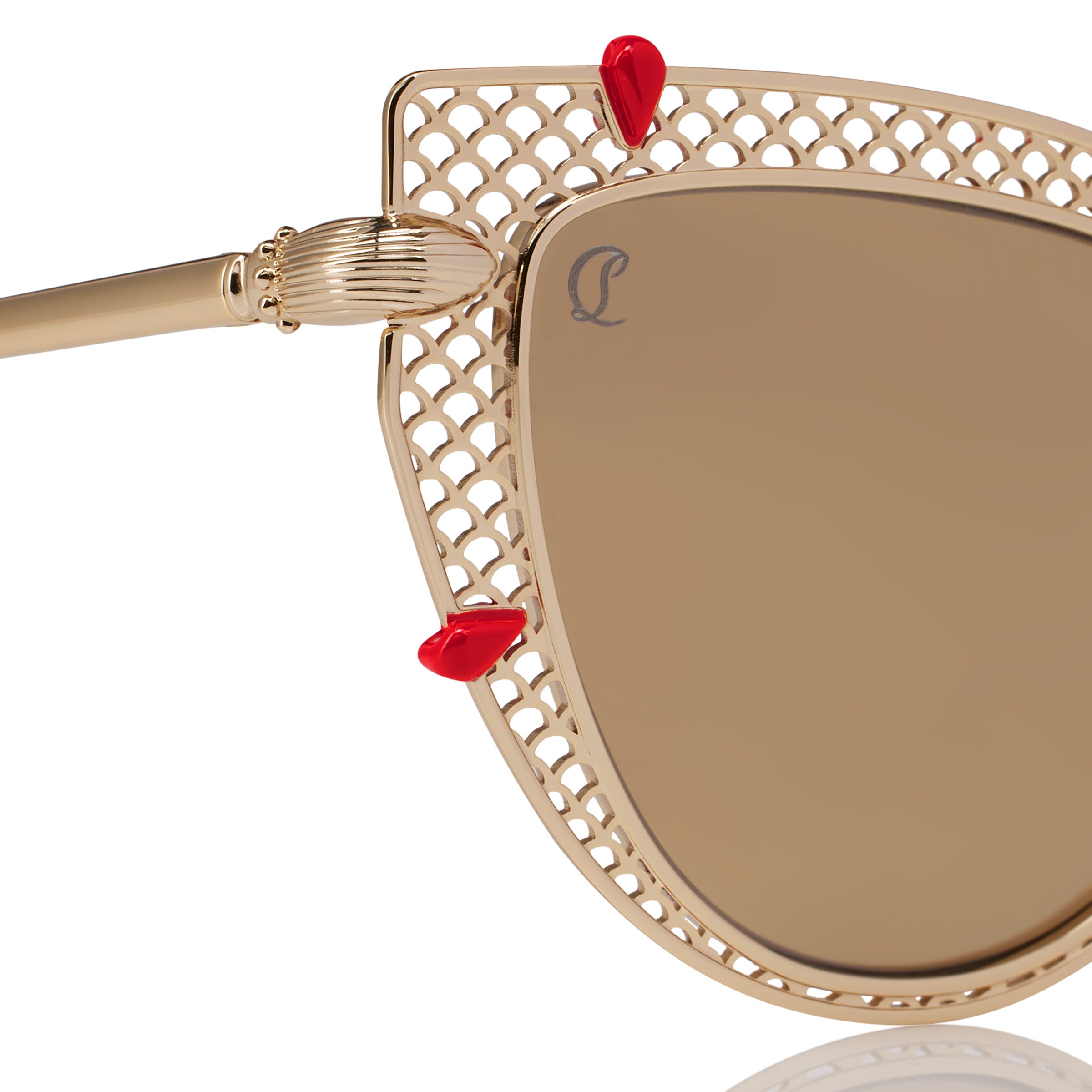 Christian Louboutin Dolly Lb0002 Women Eyewear | Color Gold