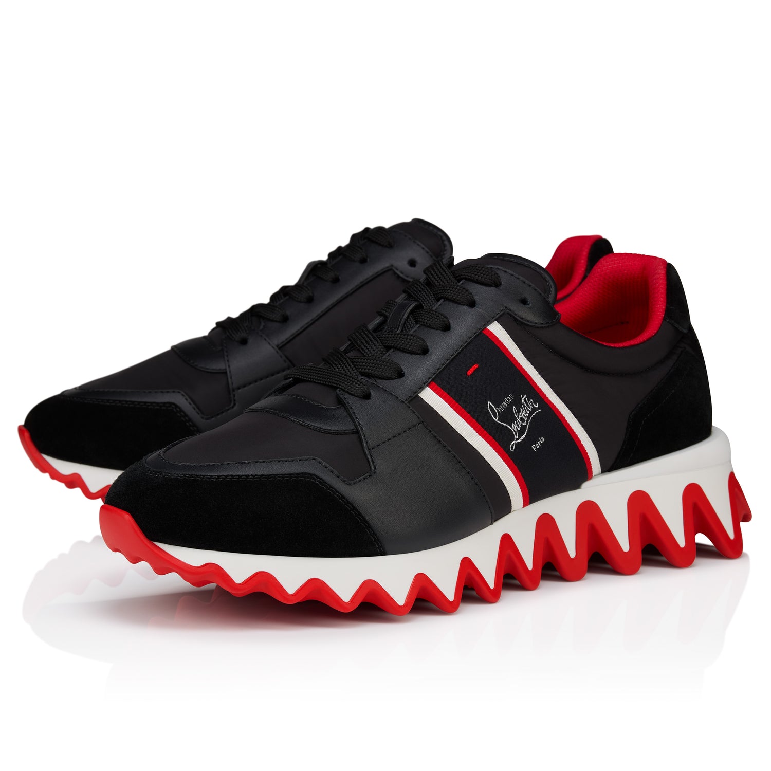 Christian Louboutin Nastroshark Men Shoes | Color Black