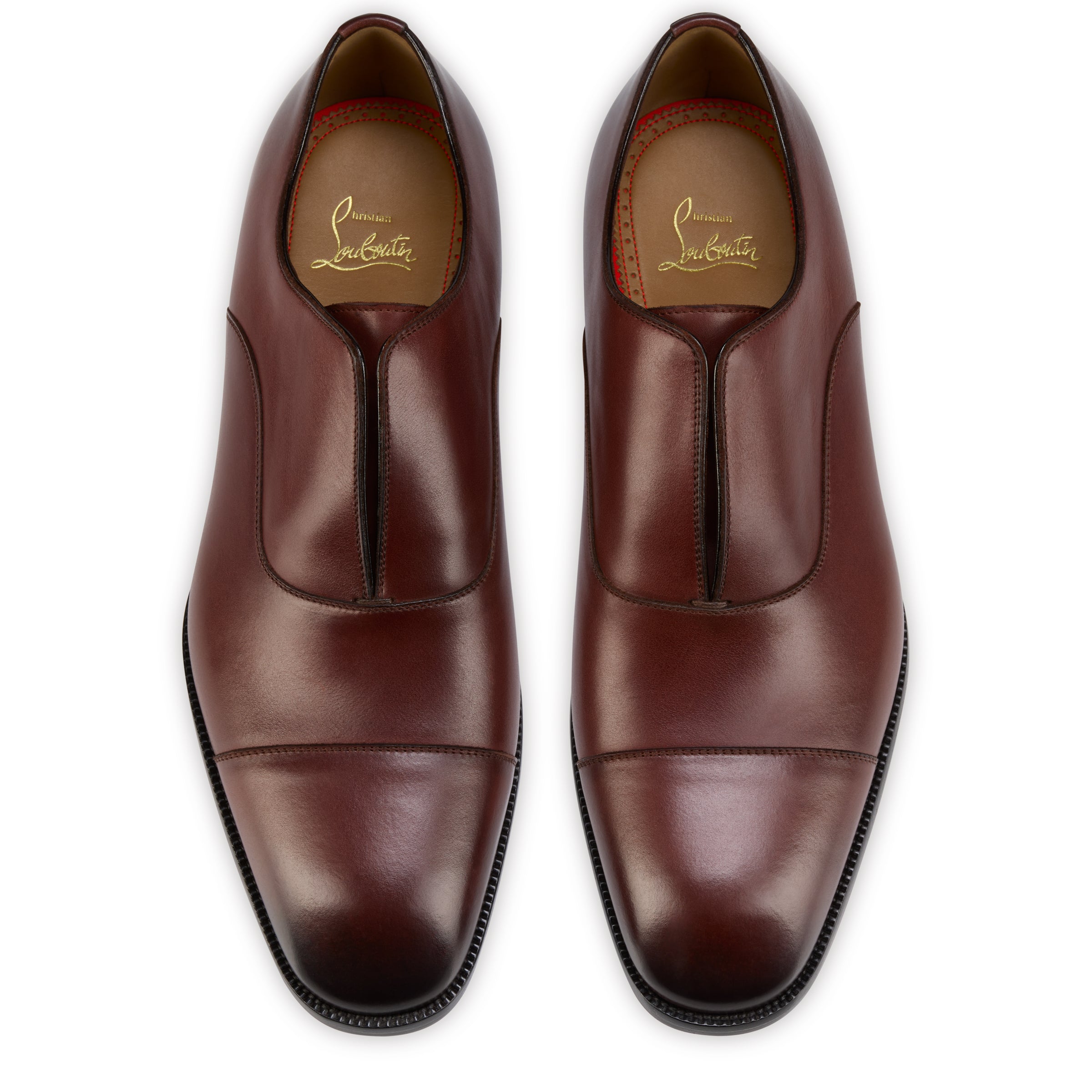 Christian Louboutin Alpha Male Ii Men Shoes | Color Brown New