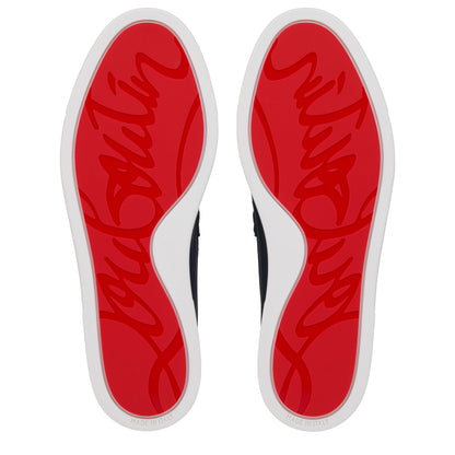 Christian Louboutin Chambeliboat Men Shoes | Color Navy
