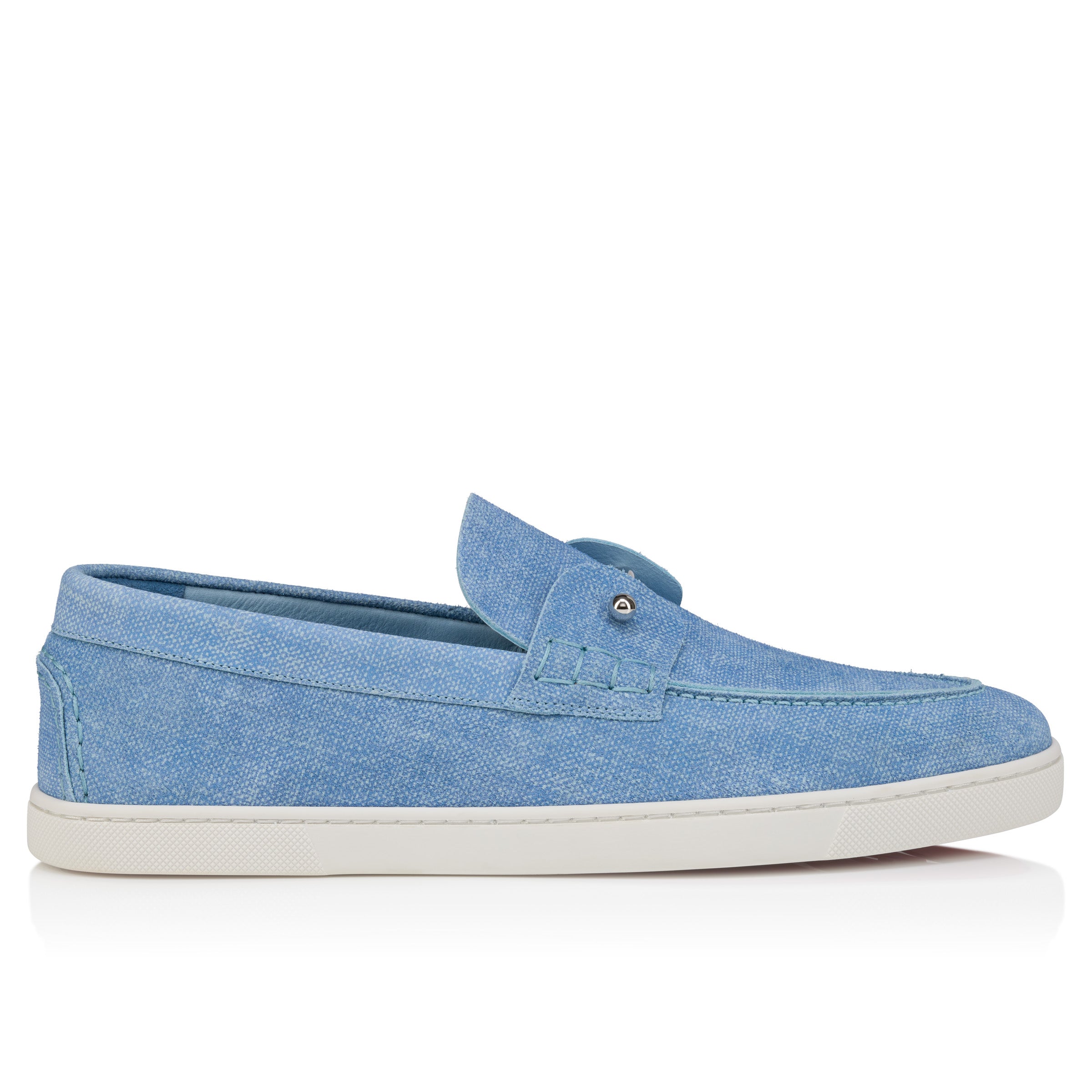 Christian Louboutin Chambeliboat Men Shoes | Color New Blue