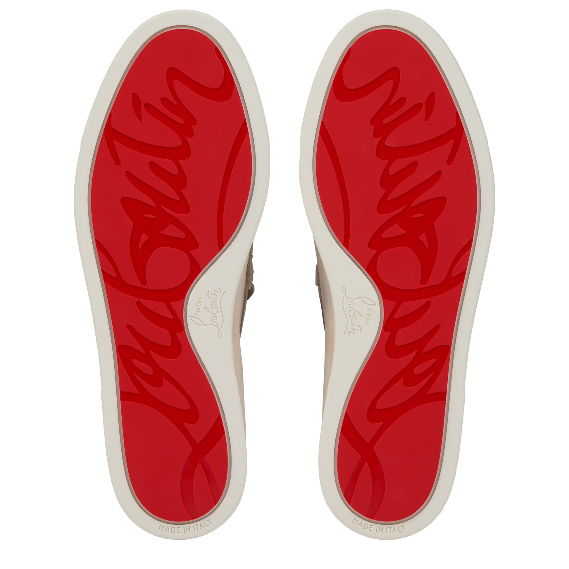 Christian Louboutin Chambeliboat Men Shoes | Color Beige
