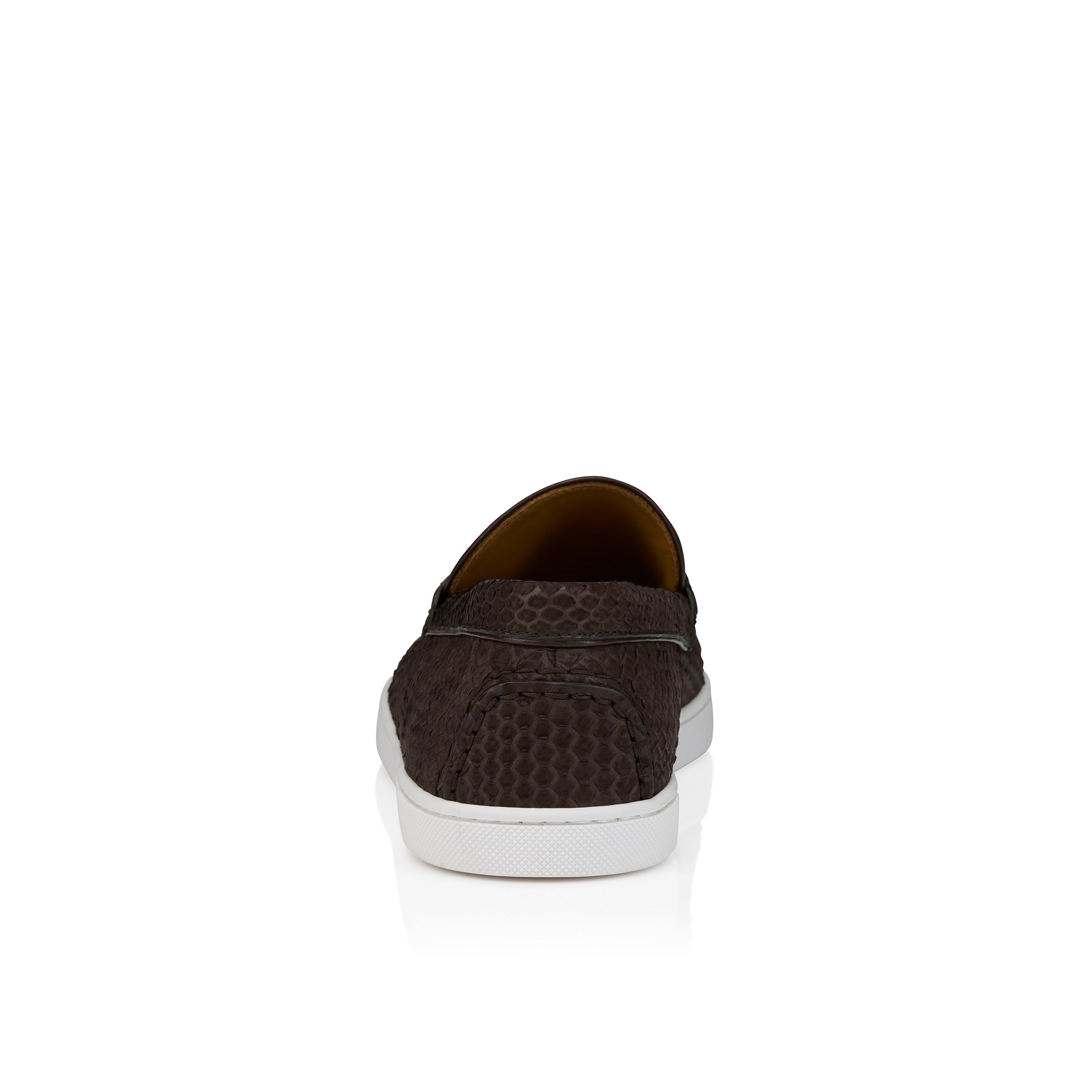 Christian Louboutin Chambeliboat Men Shoes | Color Brown New