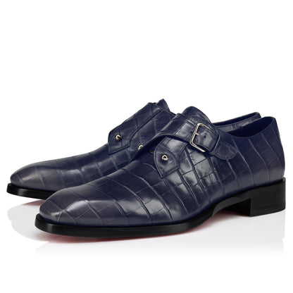 Christian Louboutin Chambelimonk Men Shoes | Color Grey