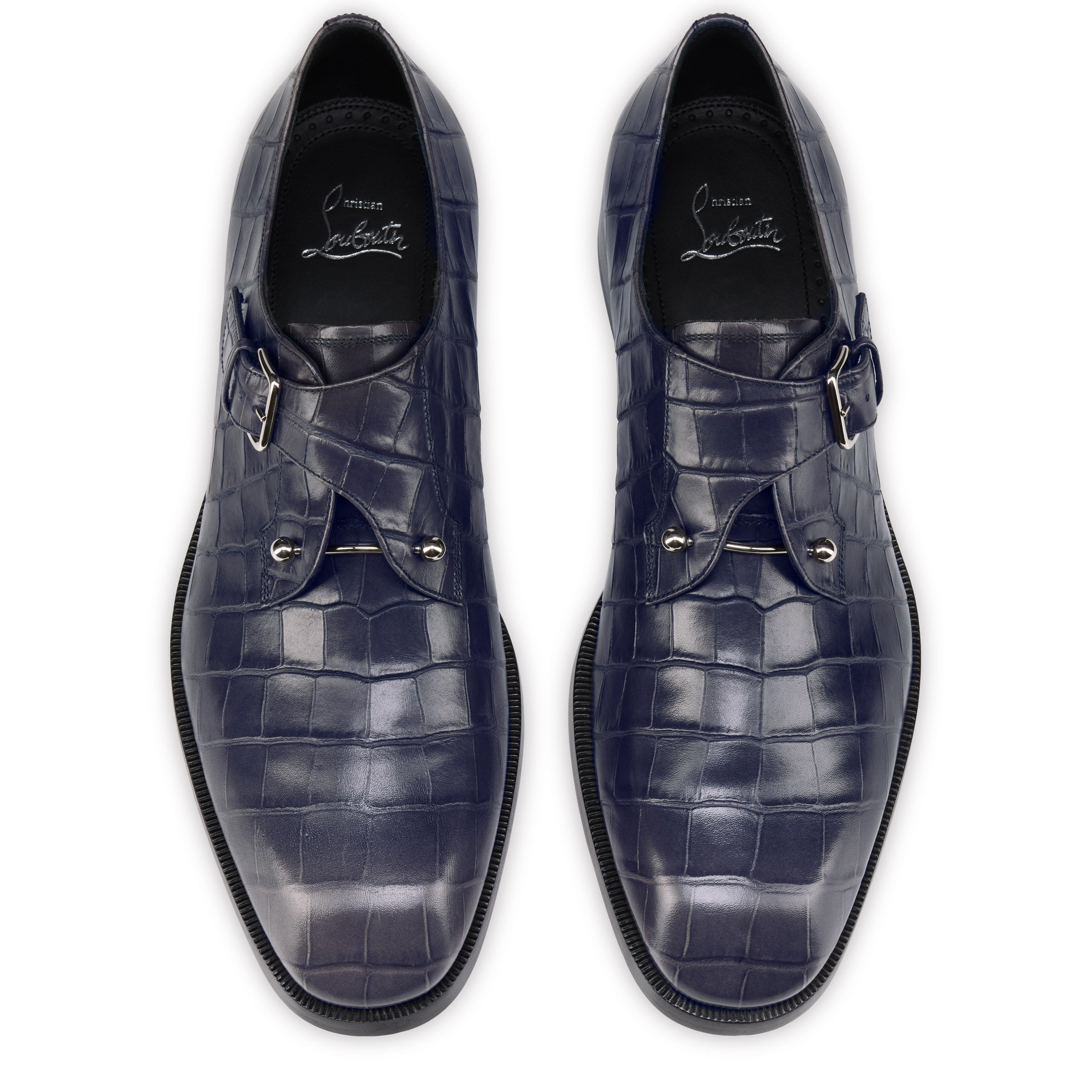 Christian Louboutin Chambelimonk Men Shoes | Color Grey
