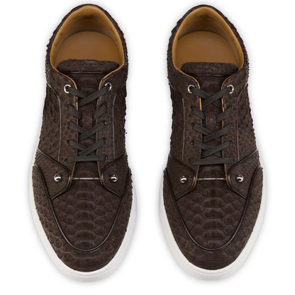 Christian Louboutin Chambelisneak Men Shoes | Color Brown New