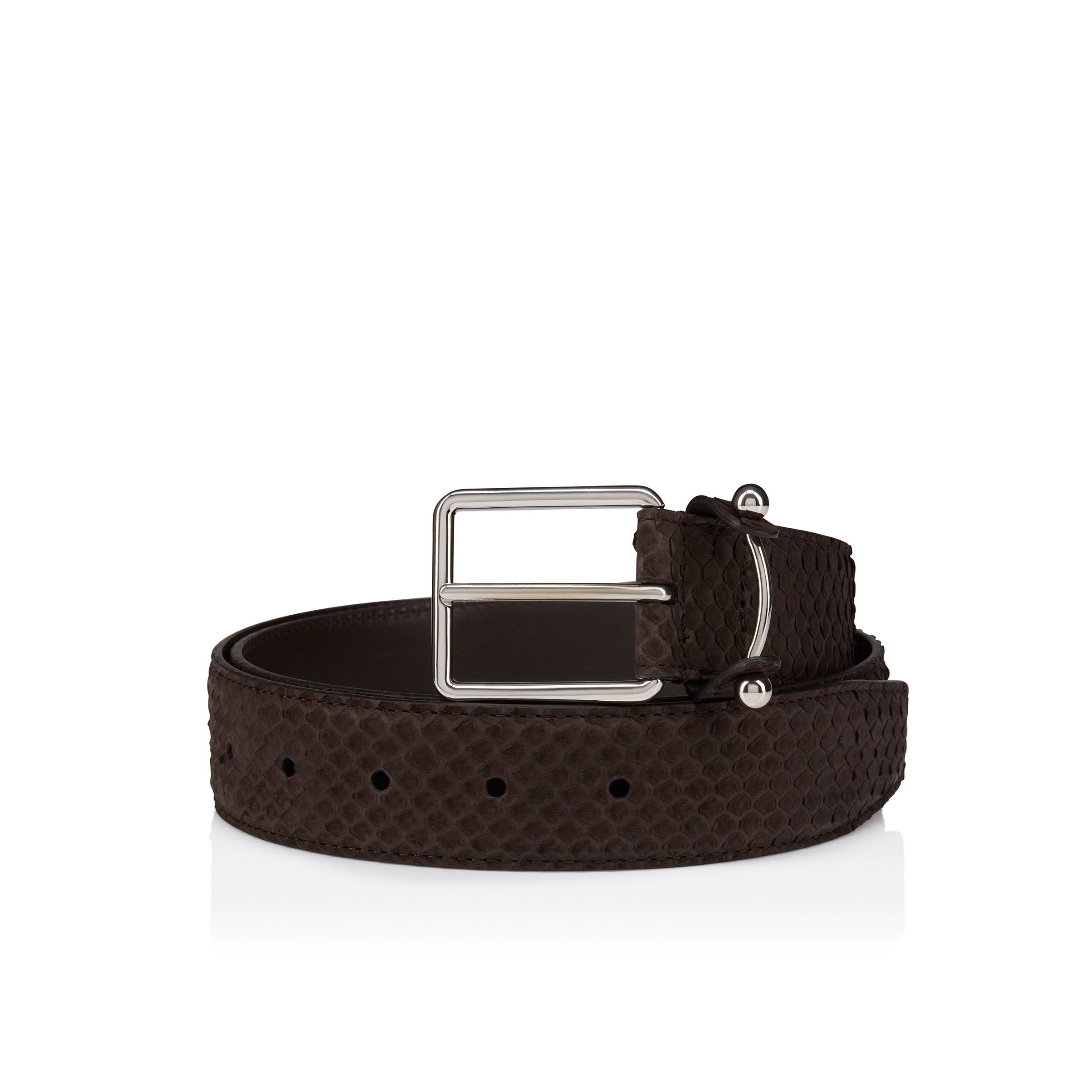 Christian Louboutin Chambeliss Men Belts | Color Brown New