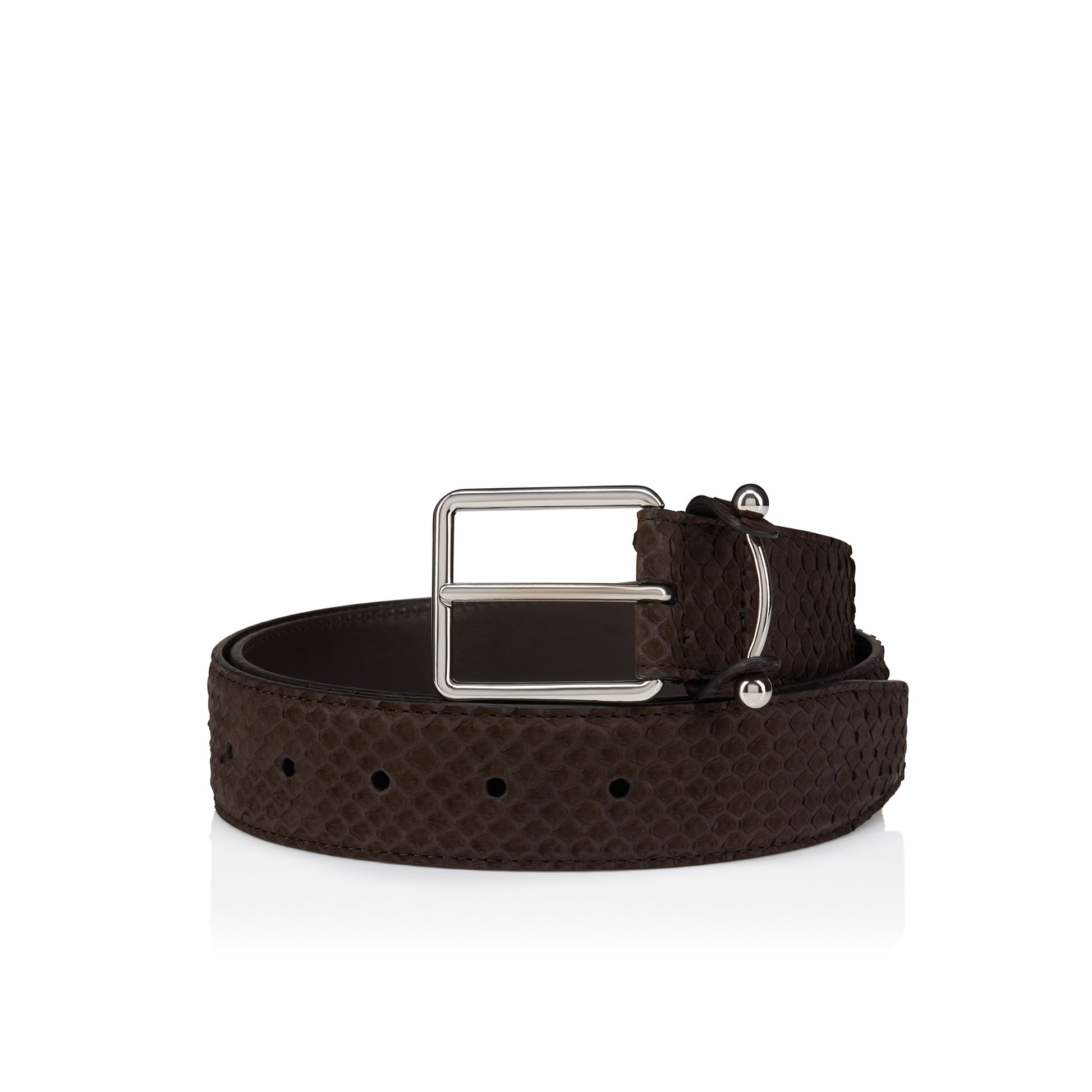 Christian Louboutin Chambeliss Men Belts | Color Brown New