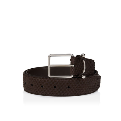 Christian Louboutin Chambeliss Men Belts | Color Brown New