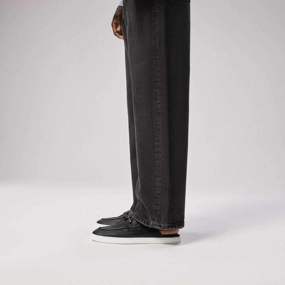 Christian Louboutin Chanme Men Shoes | Color Black