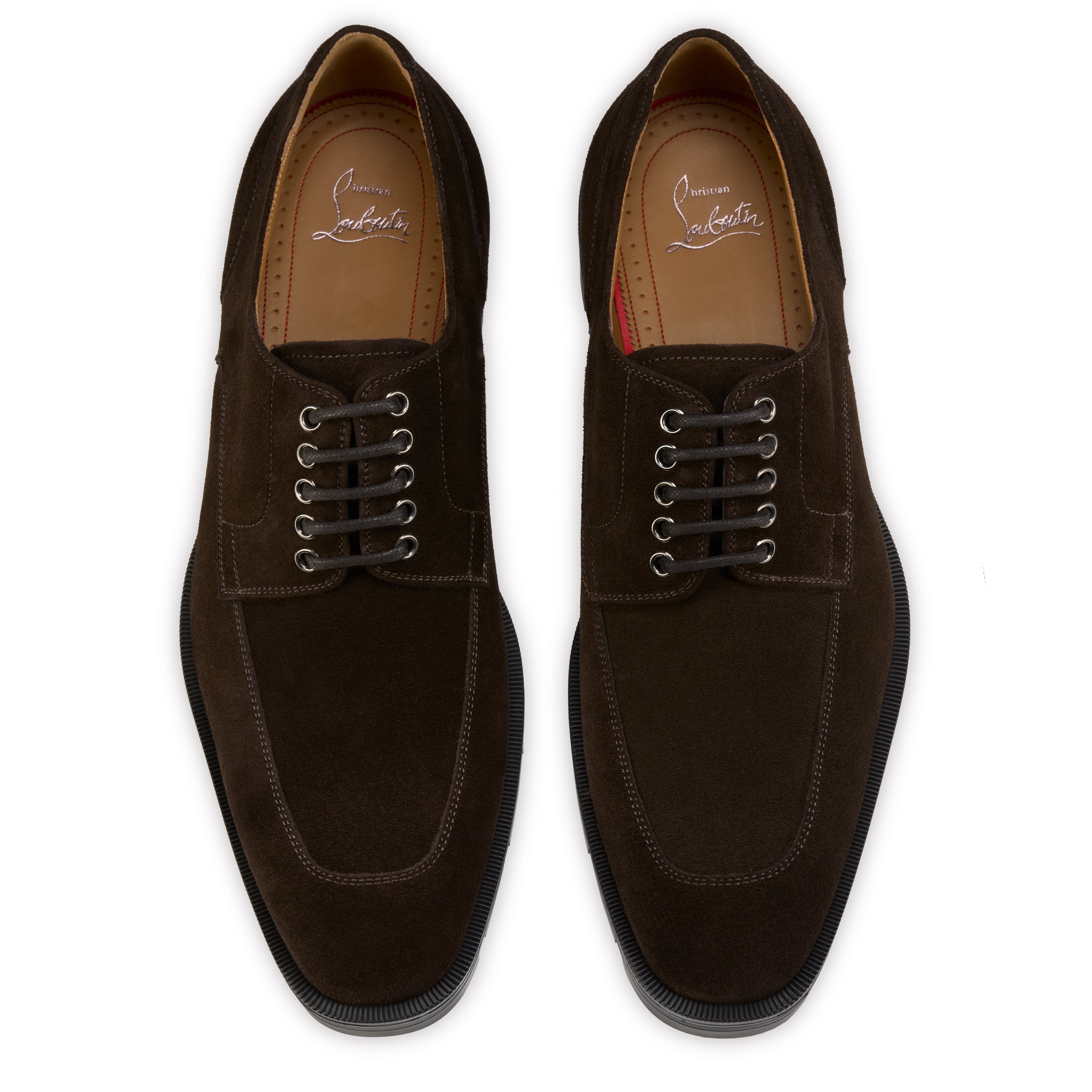 Christian Louboutin Davisol Lion Men Shoes | Color Brown New