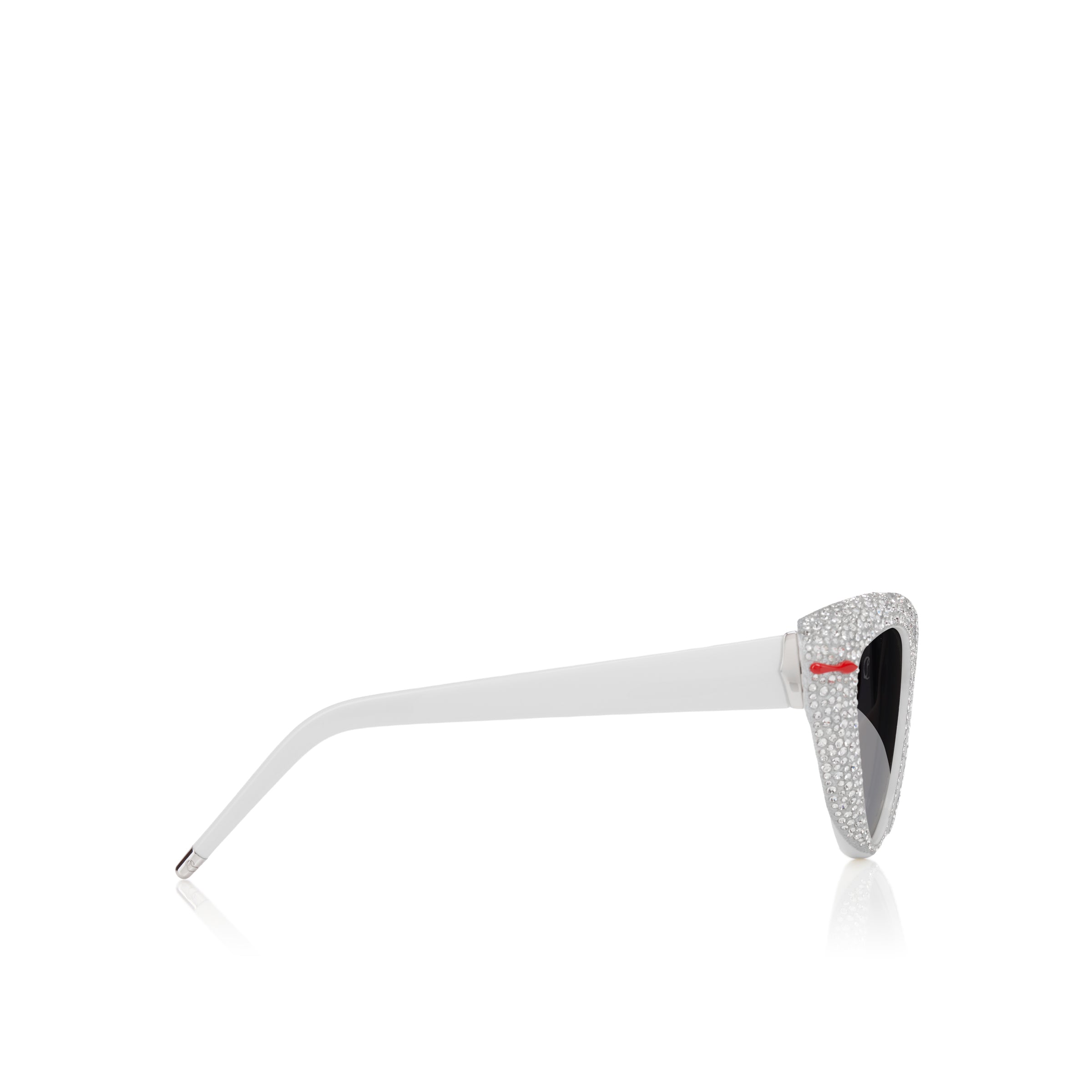 Christian Louboutin Diamond Kate Lb0031 Women Eyewear | Color White