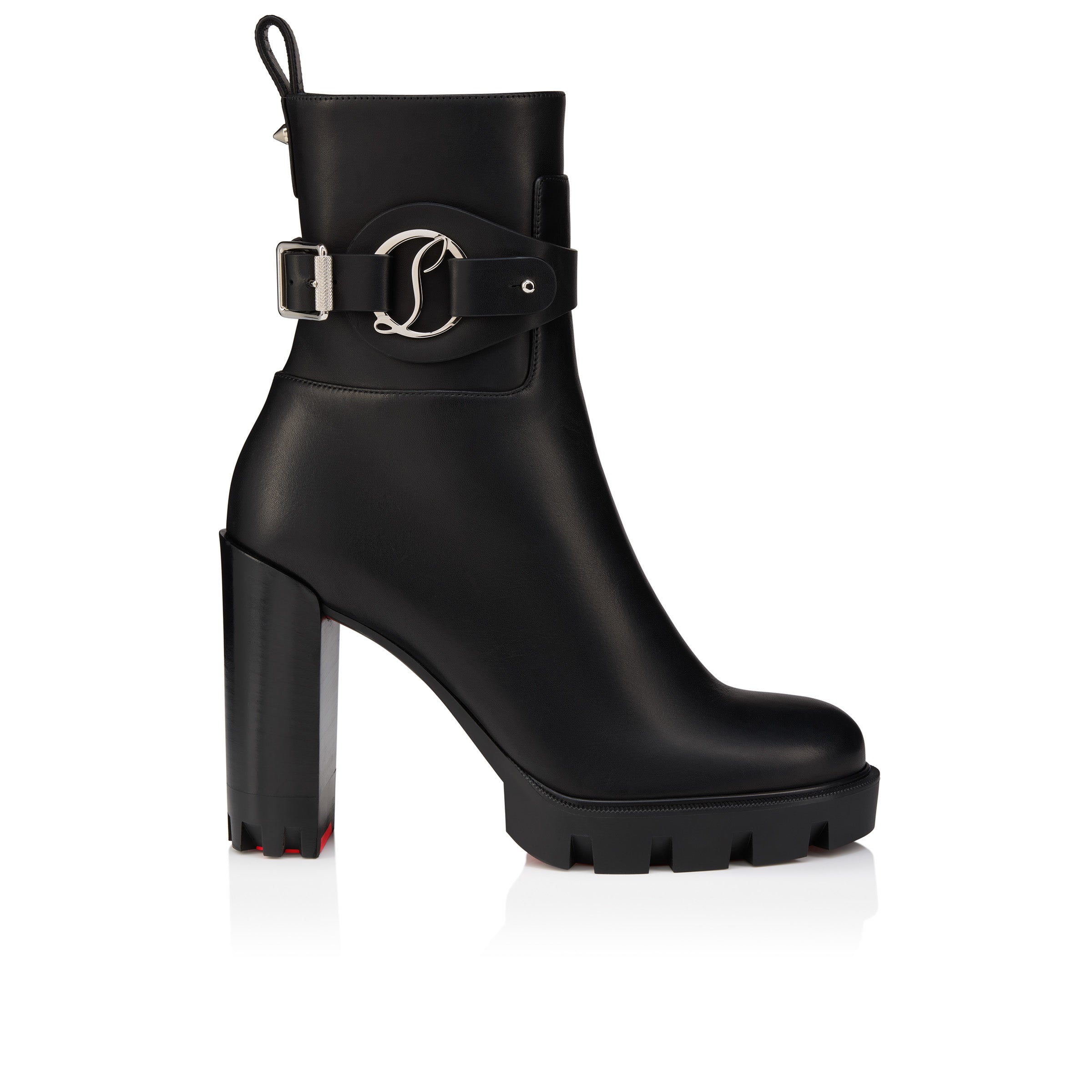 Christian Louboutin Dianouchette Lug Women Shoes | Color Black