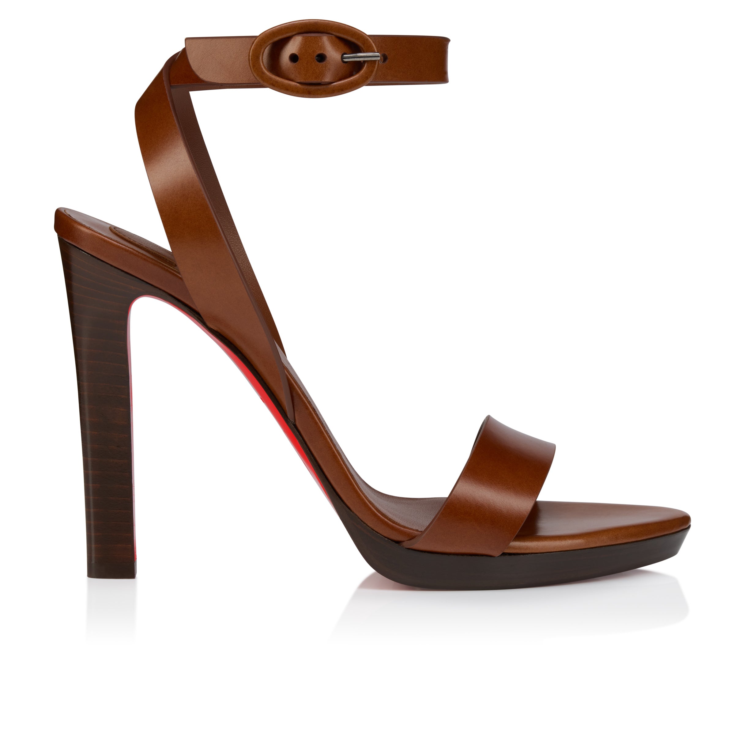 Christian Louboutin Fanny Sandal Women Shoes | Color Brown New