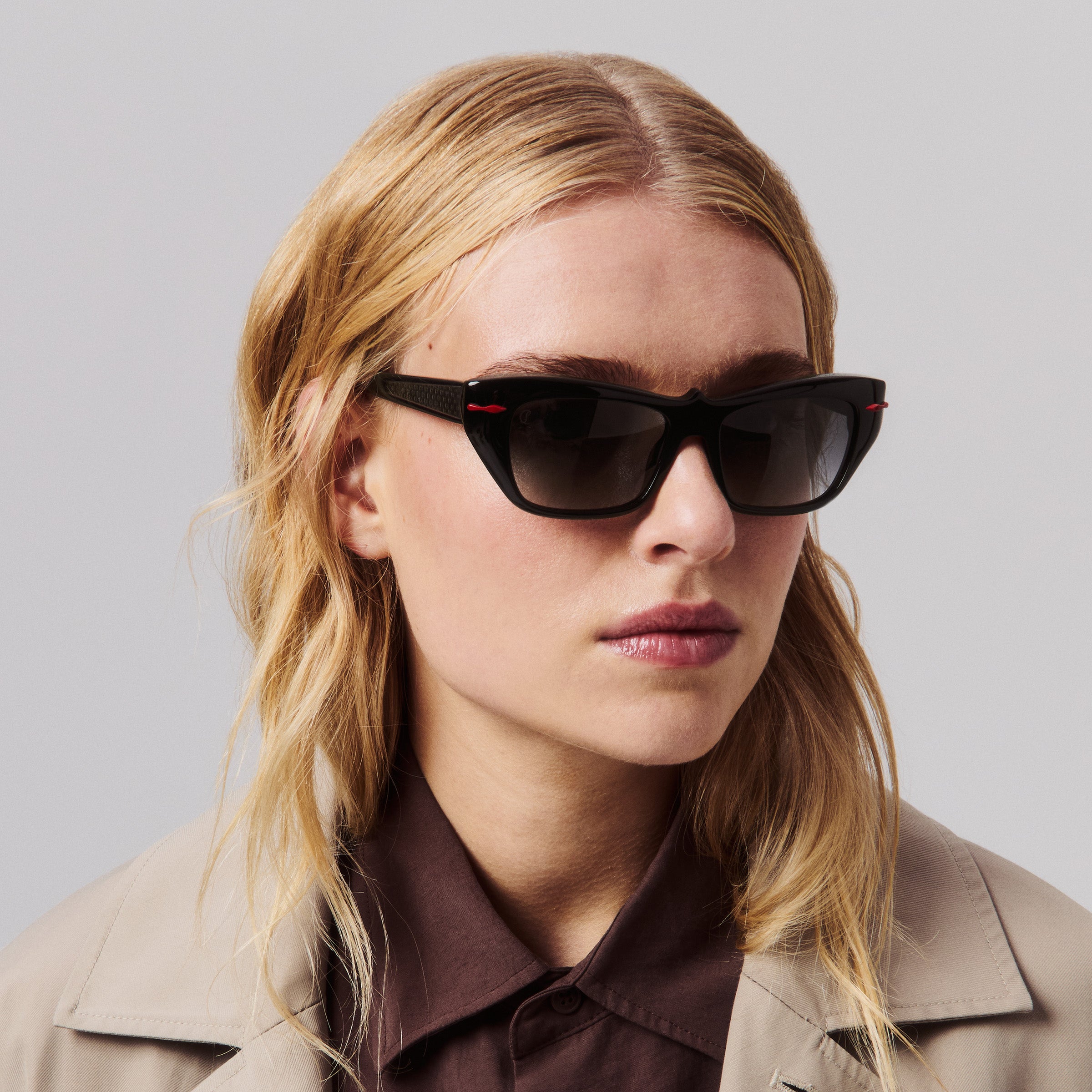 Christian Louboutin Kate Lb0019 Women Eyewear | Color Black