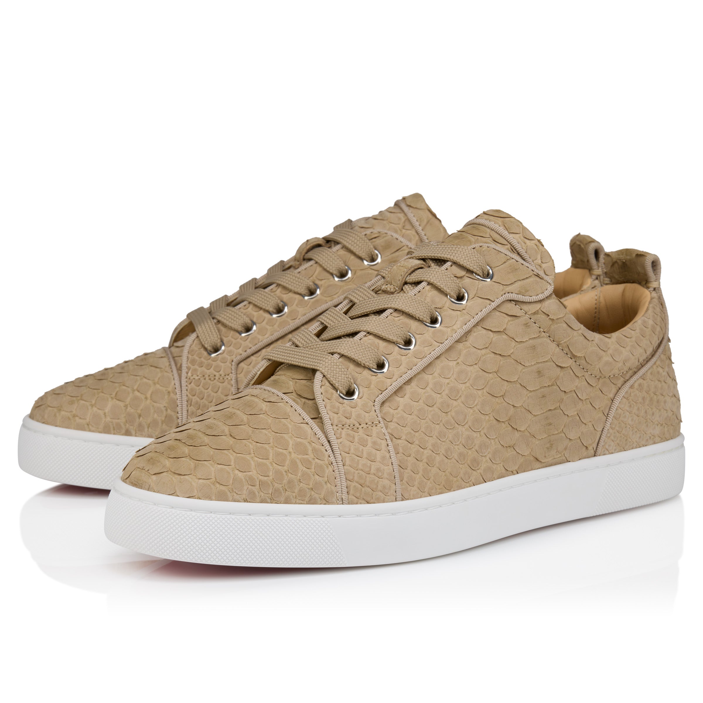 Christian Louboutin Louis Junior Men Shoes | Color Beige