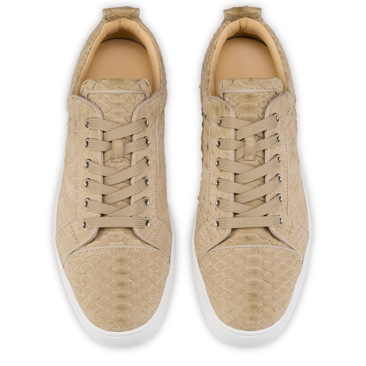 Christian Louboutin Louis Junior Men Shoes | Color Beige