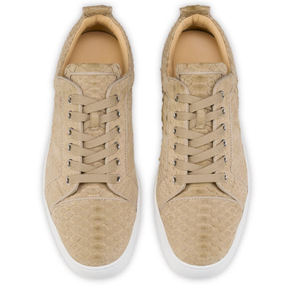 Christian Louboutin Louis Junior Men Shoes | Color Beige