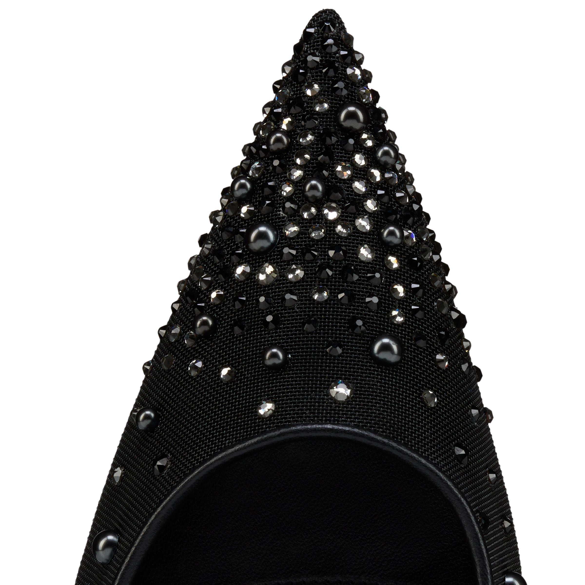 Christian Louboutin Miss Z Degrastrass Perla Women Shoes | Color Black