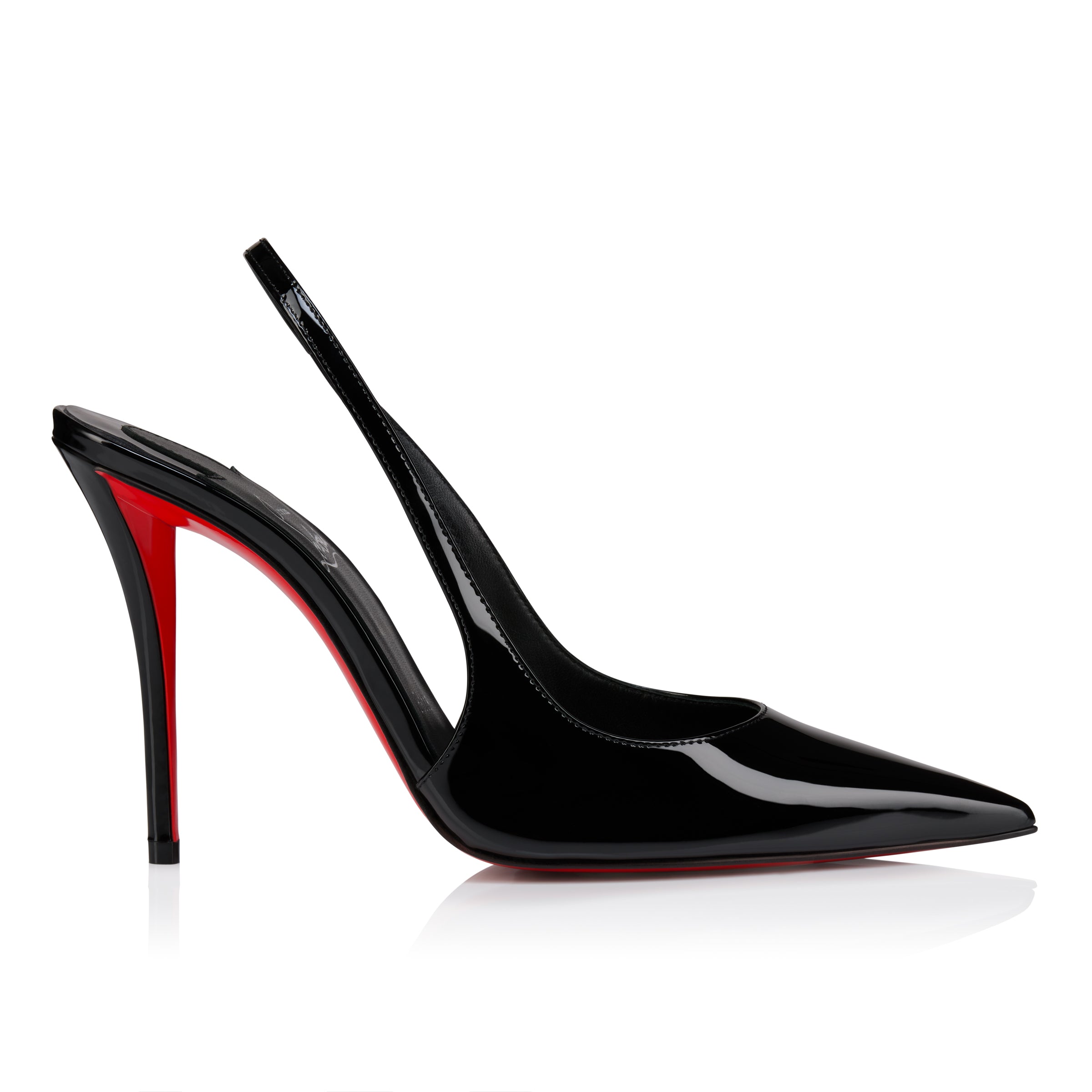 Christian Louboutin Miss Z Sling Back Women Shoes | Color Black