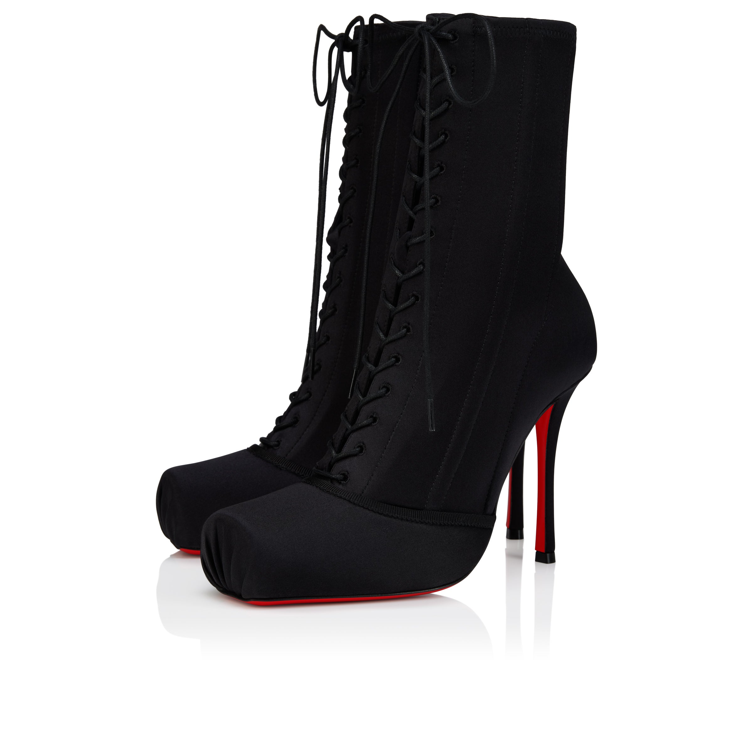 Christian Louboutin Pavlova Booty Women Shoes | Color Black