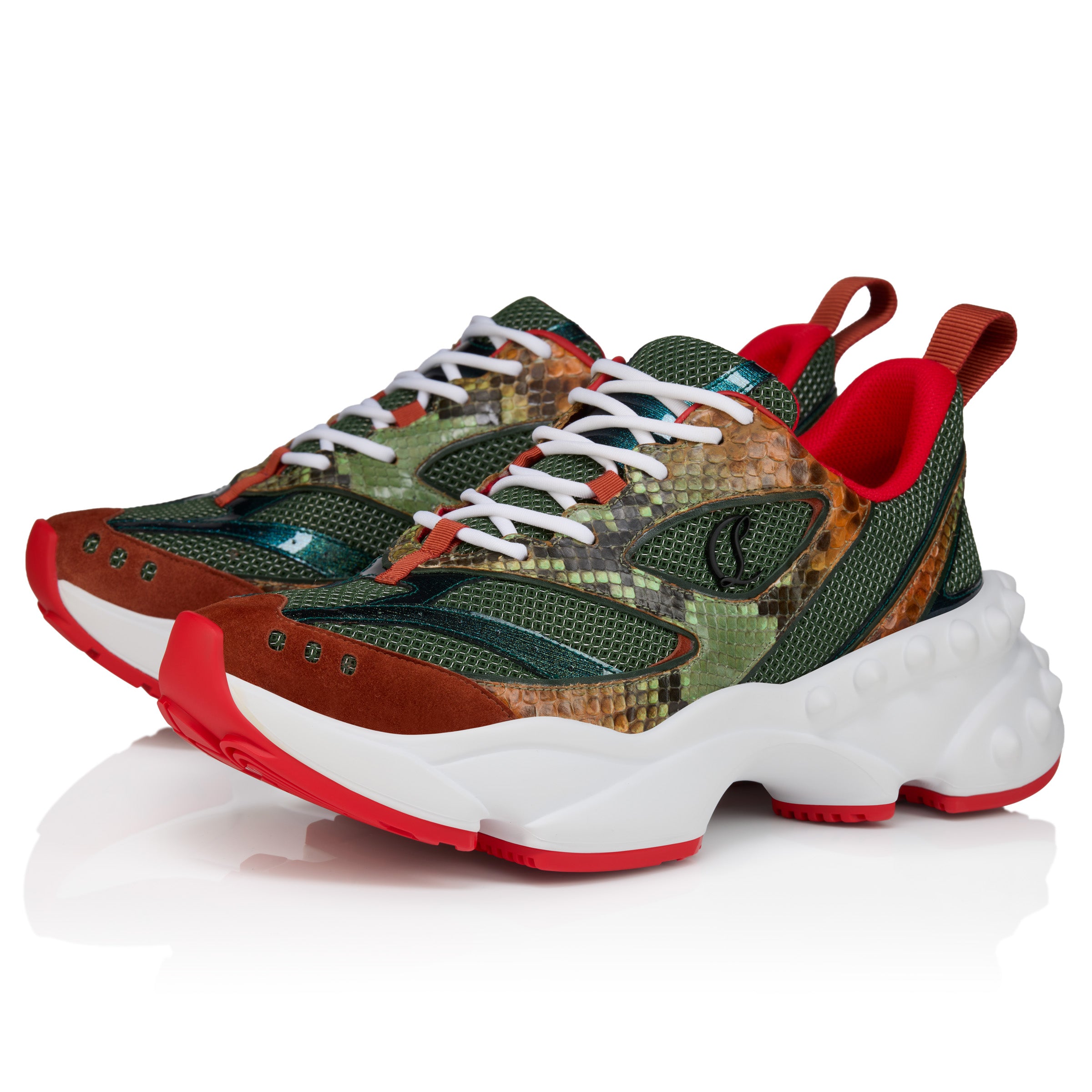 Christian Louboutin So Flo Python Degrade Women Shoes | Color Multicolor