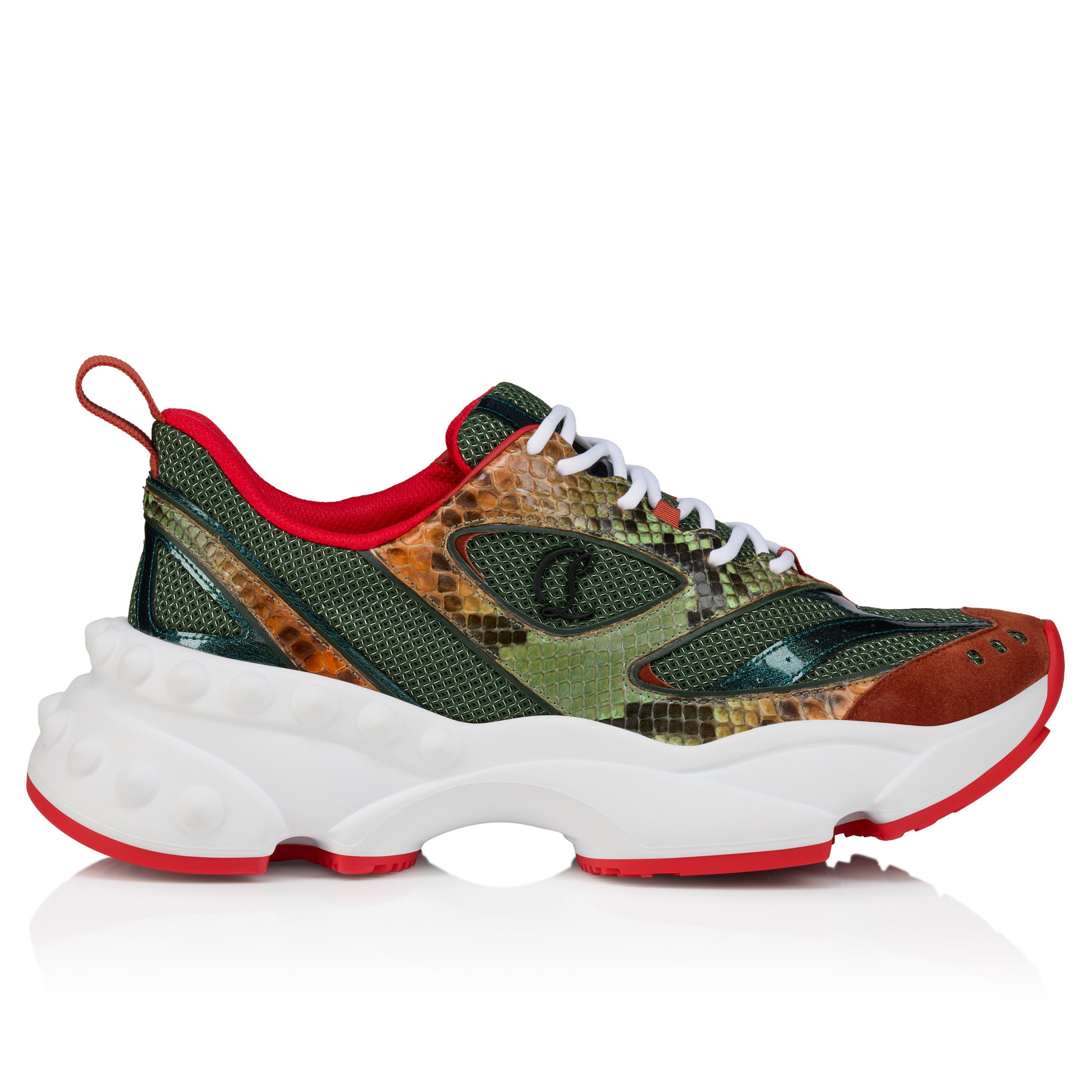 Christian Louboutin So Flo Python Degrade Women Shoes | Color Multicolor