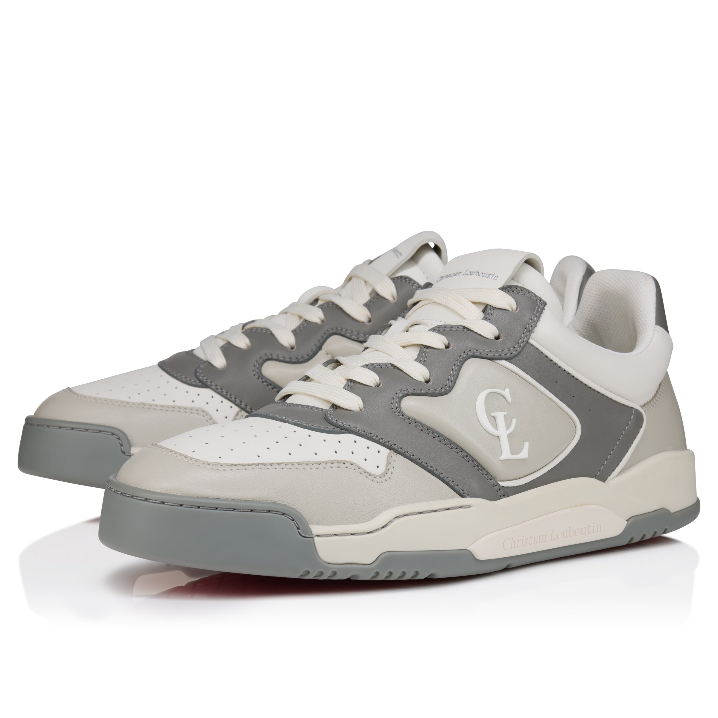 Christian Louboutin Bsktball 1 Men Shoes | Color Grey