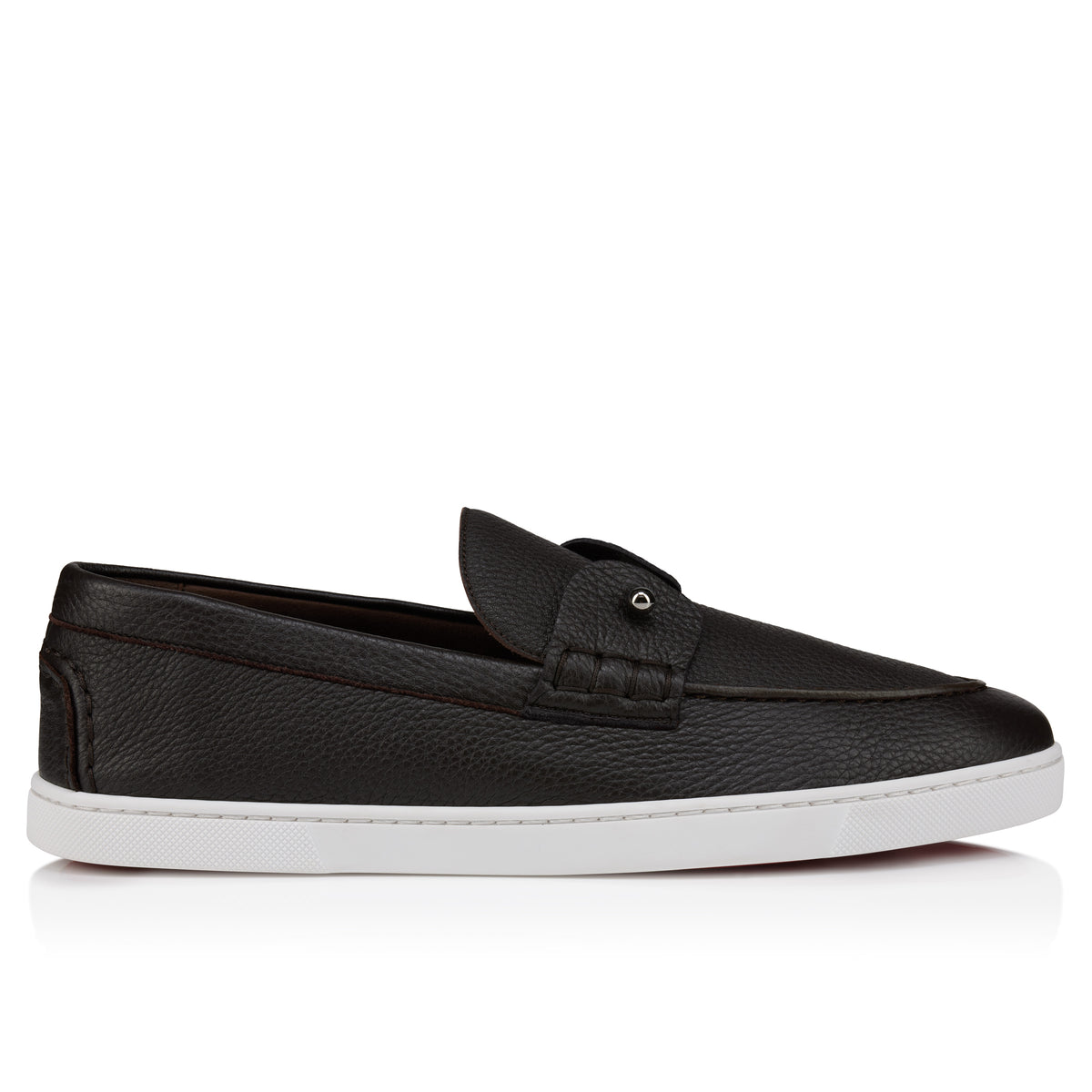 Christian Louboutin Chambeliboat Men Shoes | Color Brown