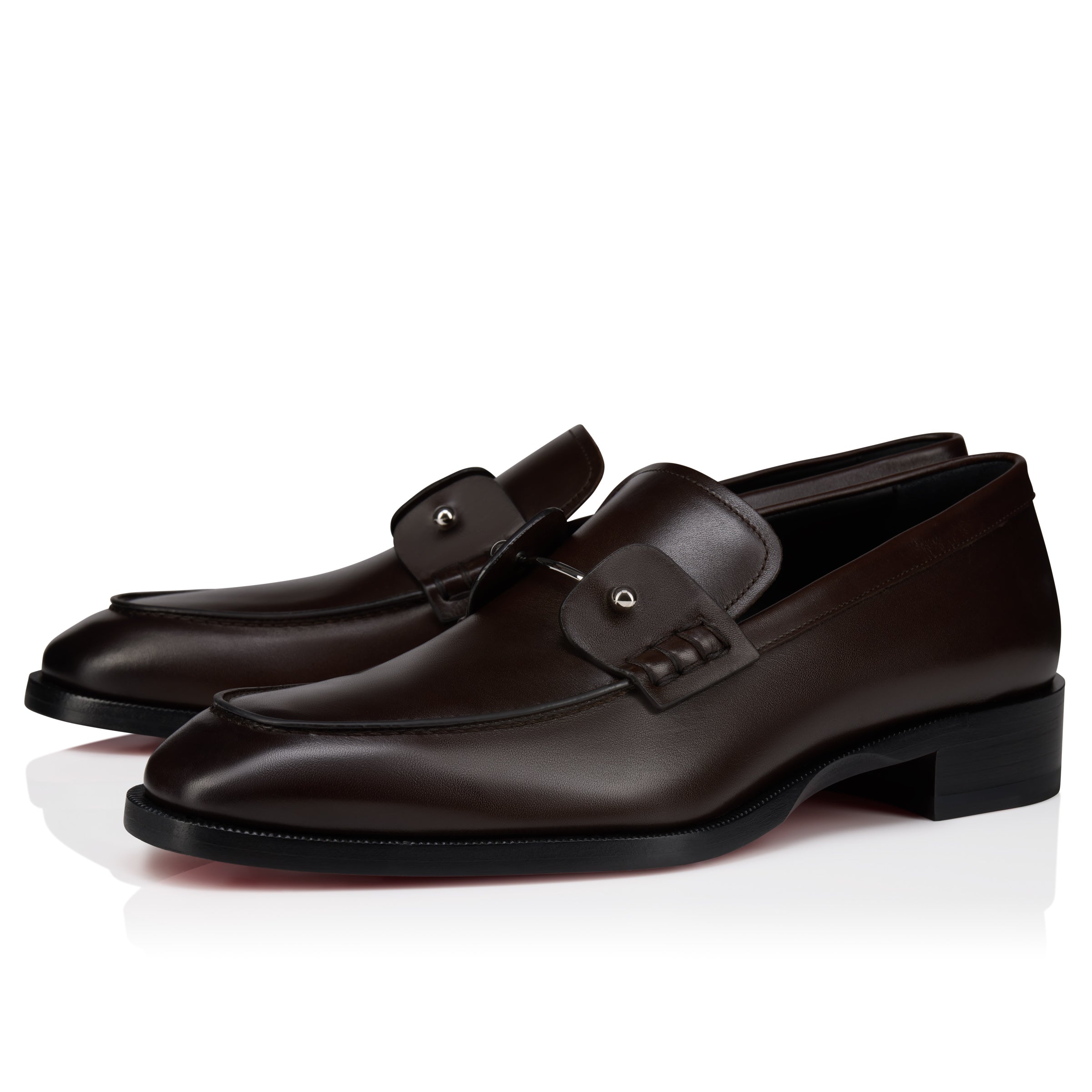 Christian Louboutin Chambelimoc Men Shoes | Color Brown