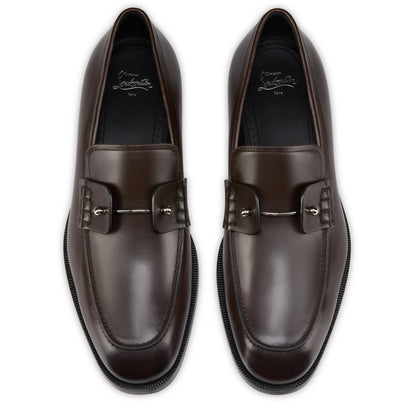 Christian Louboutin Chambelimoc Men Shoes | Color Brown