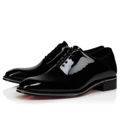 Christian Louboutin Corteo Diam'S Men Shoes | Color Black