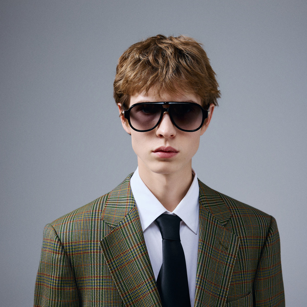 Christian Louboutin El Greggo Lb0058 Men Eyewear | Color Black