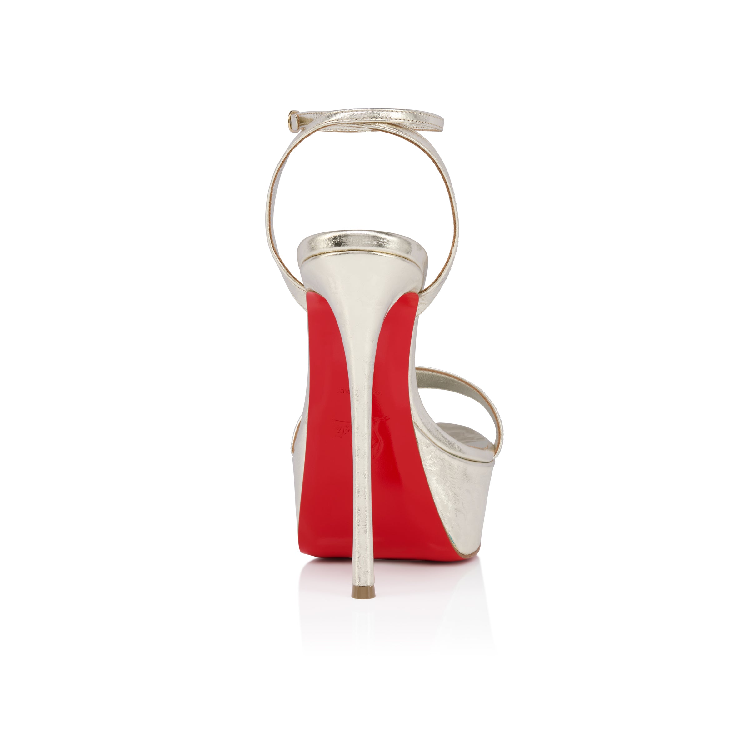 Christian Louboutin Loubi Queen Alta Women Shoes | Color Gold