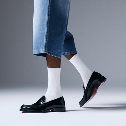 Christian Louboutin Musta Loafer Men Shoes | Color Black