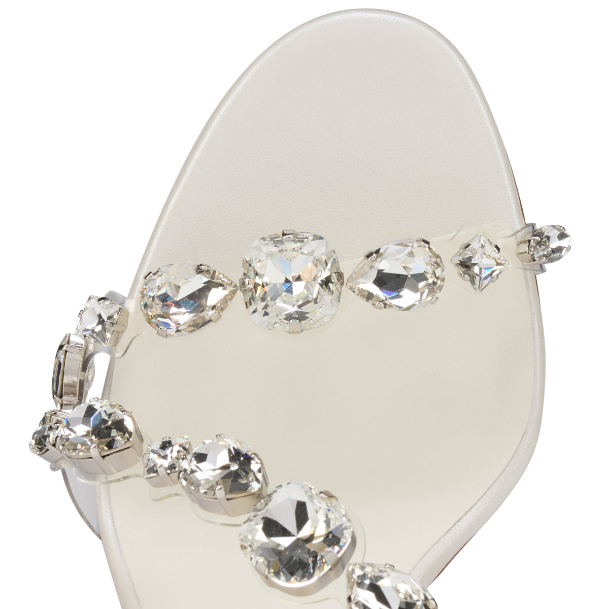 Christian Louboutin Rosa Z Jewel Women Shoes | Color White