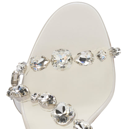 Christian Louboutin Rosa Z Jewel Women Shoes | Color White