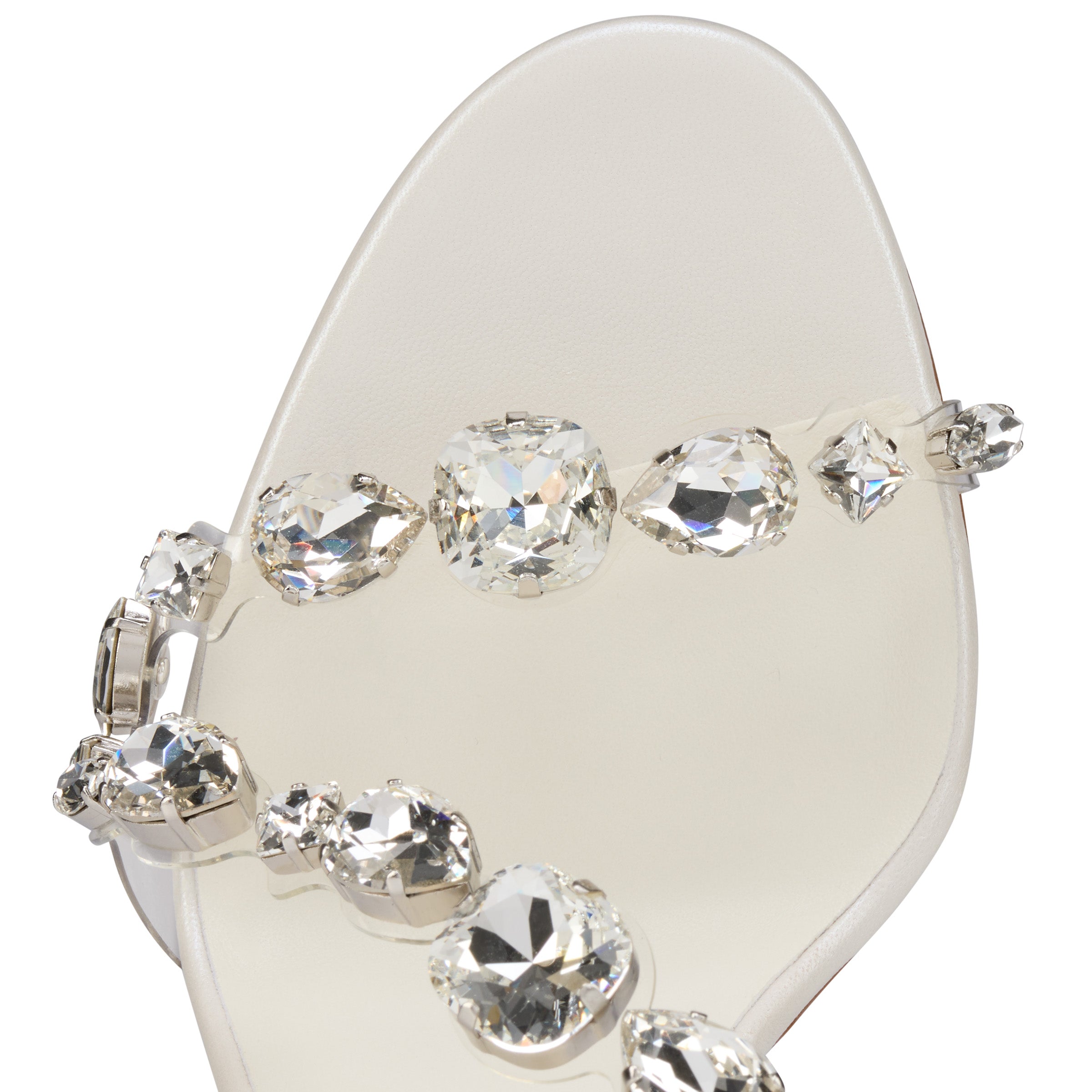 Christian Louboutin Rosa Z Jewel Women Shoes | Color White