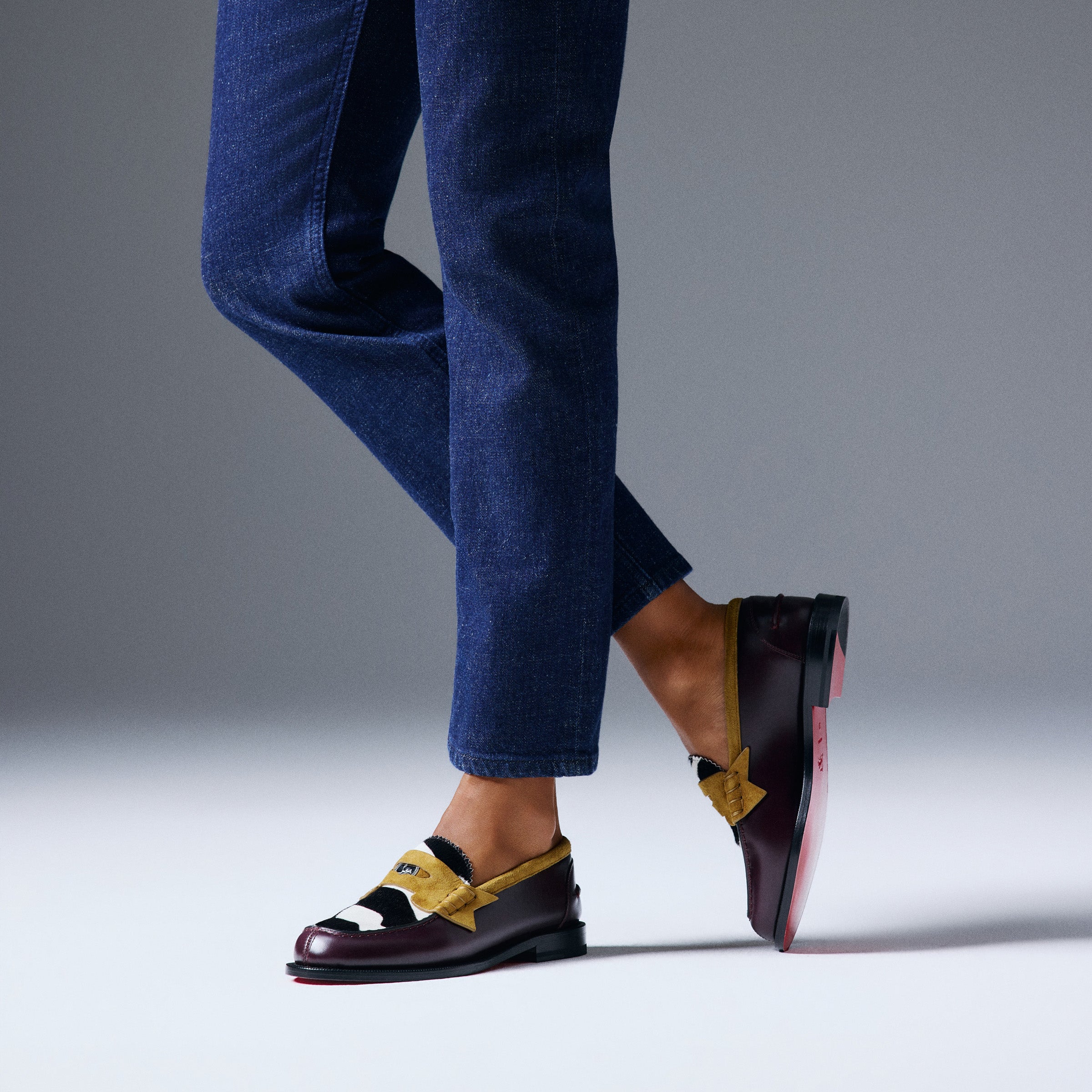 Christian Louboutin The Plato Loafer Women Shoes | Color Multicolor