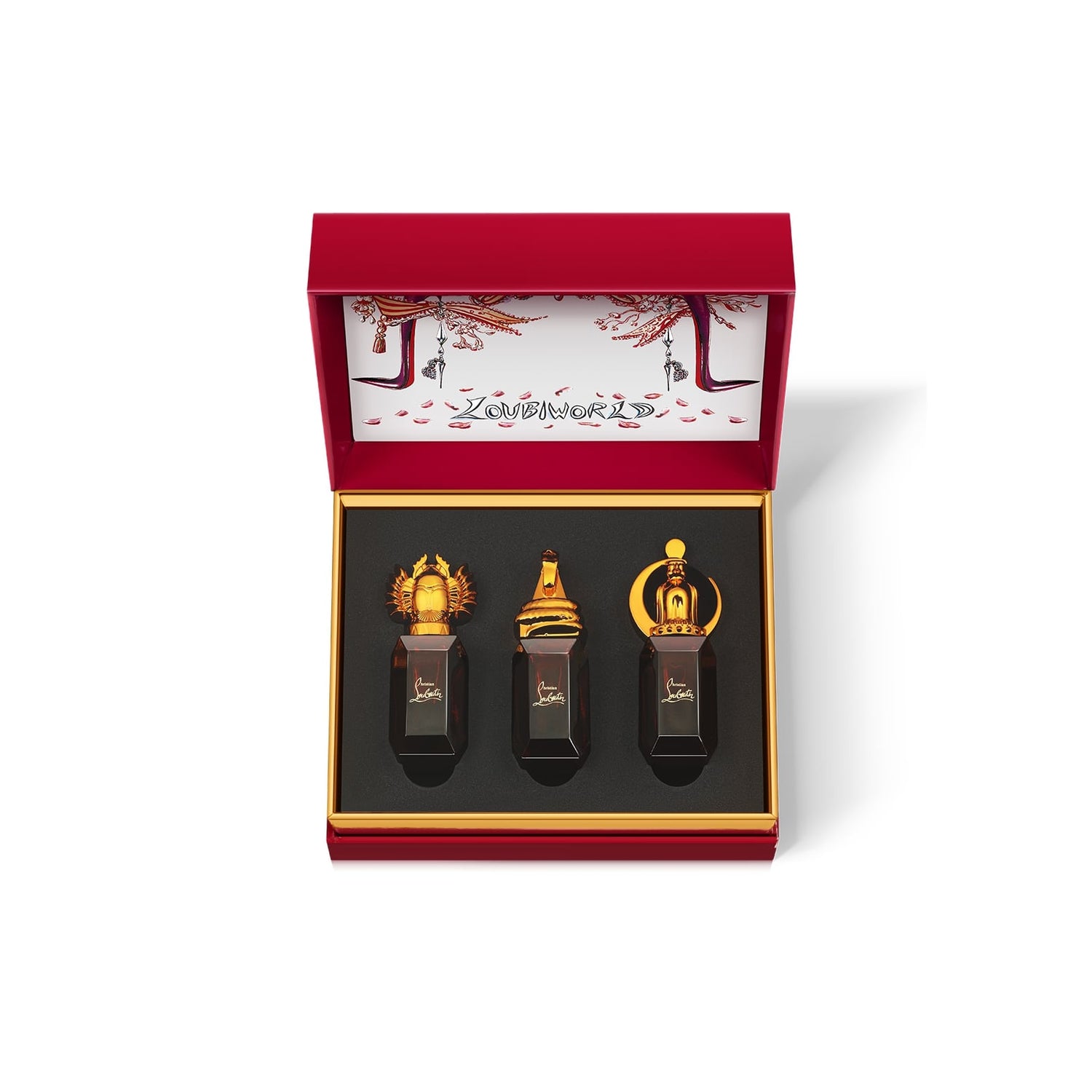 Christian Louboutin Loubiworld Miniatures Set Women Beauty | Color Old Multicolor