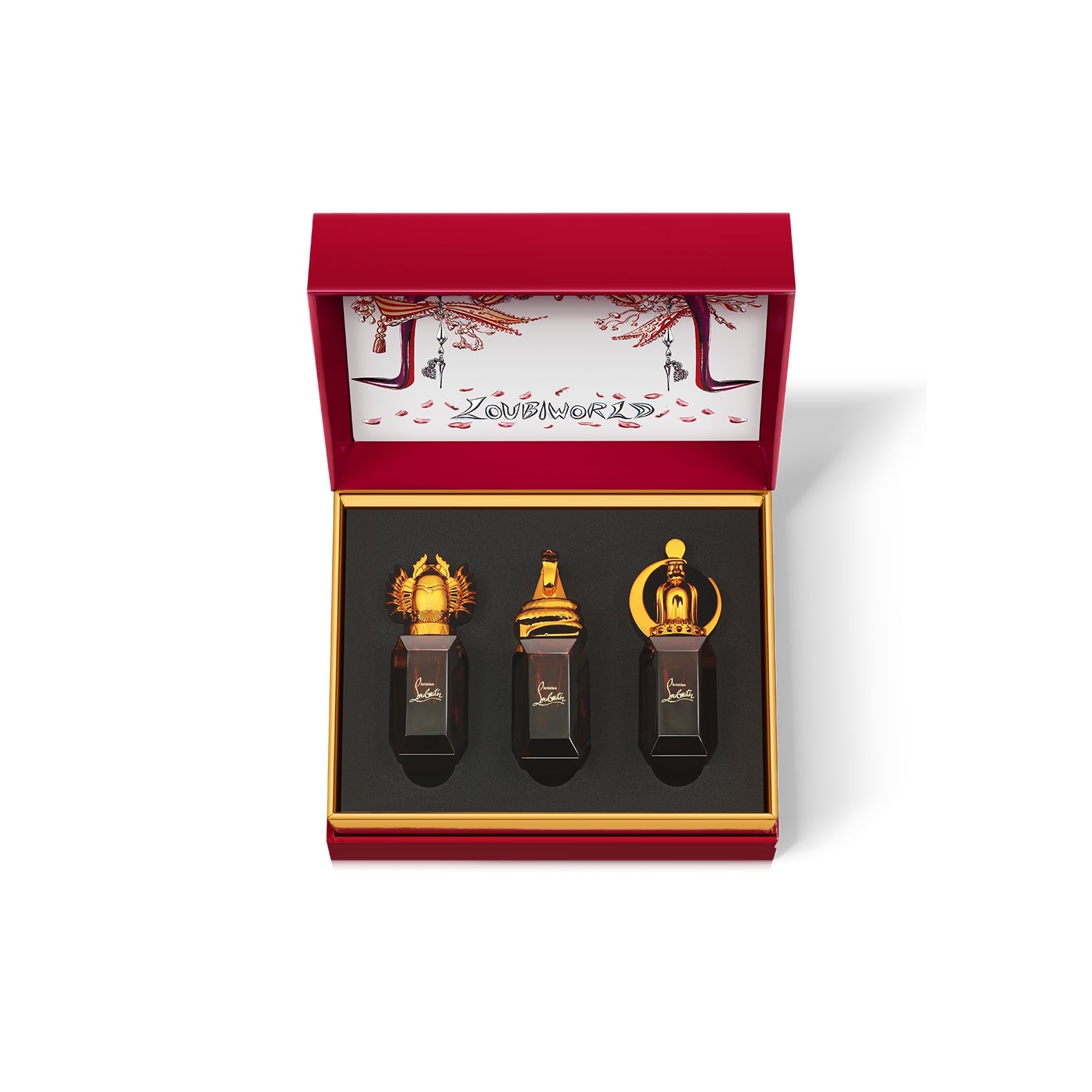 Christian Louboutin Loubiworld Miniatures Set Women Beauty | Color Old Multicolor