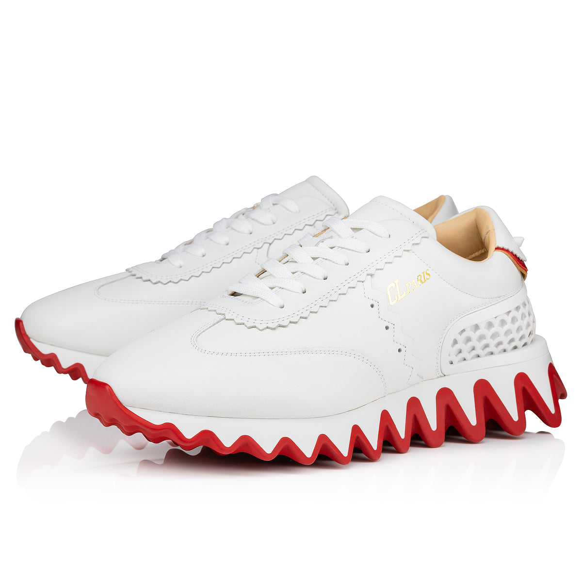 Christian Louboutin Loubishark Man Men Shoes | Color White