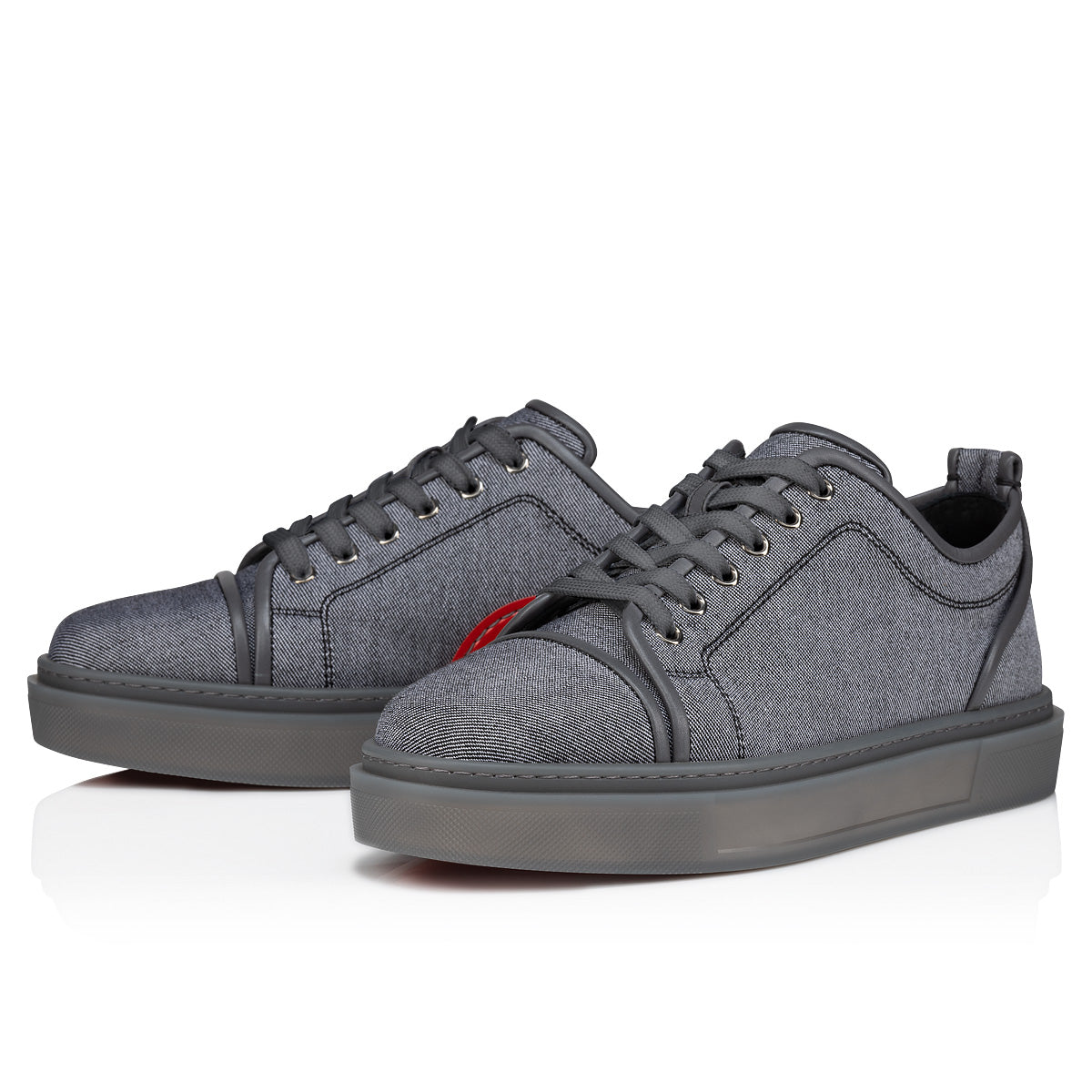 Christian Louboutin Adolon Junior Men Shoes | Color Grey