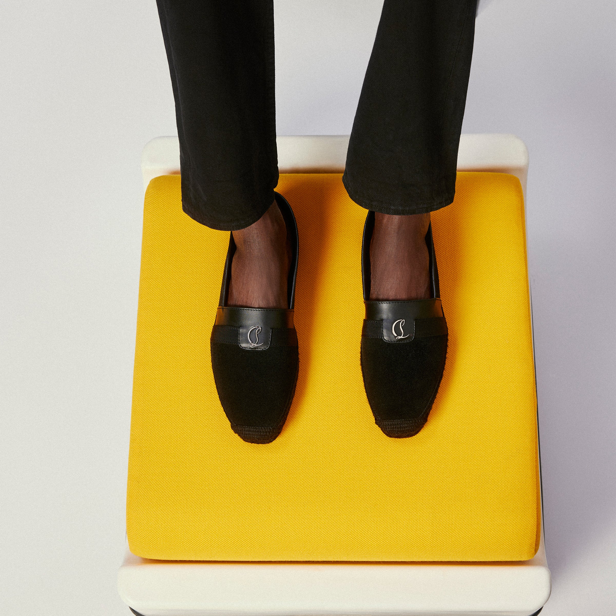 Christian Louboutin Alfarica Men Shoes | Color Black