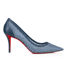 Load image into Gallery viewer, Christian Louboutin Apostropha Mesh Strass Women Shoes | Color Blue
