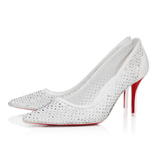 Load image into Gallery viewer, Christian Louboutin Apostropha Mesh Strass Women Shoes | Color White
