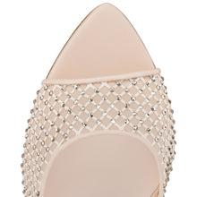 Load image into Gallery viewer, Christian Louboutin Apostropha Mule Mesh Strass Women Shoes | Color Beige
