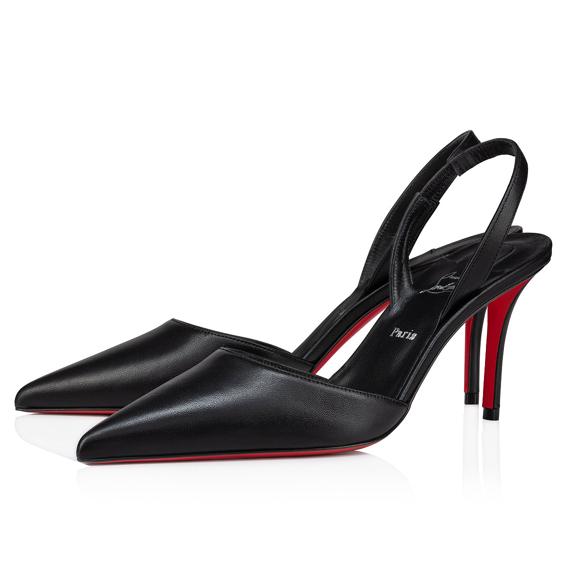Christian Louboutin Apostropha Sling Women Shoes | Color Black