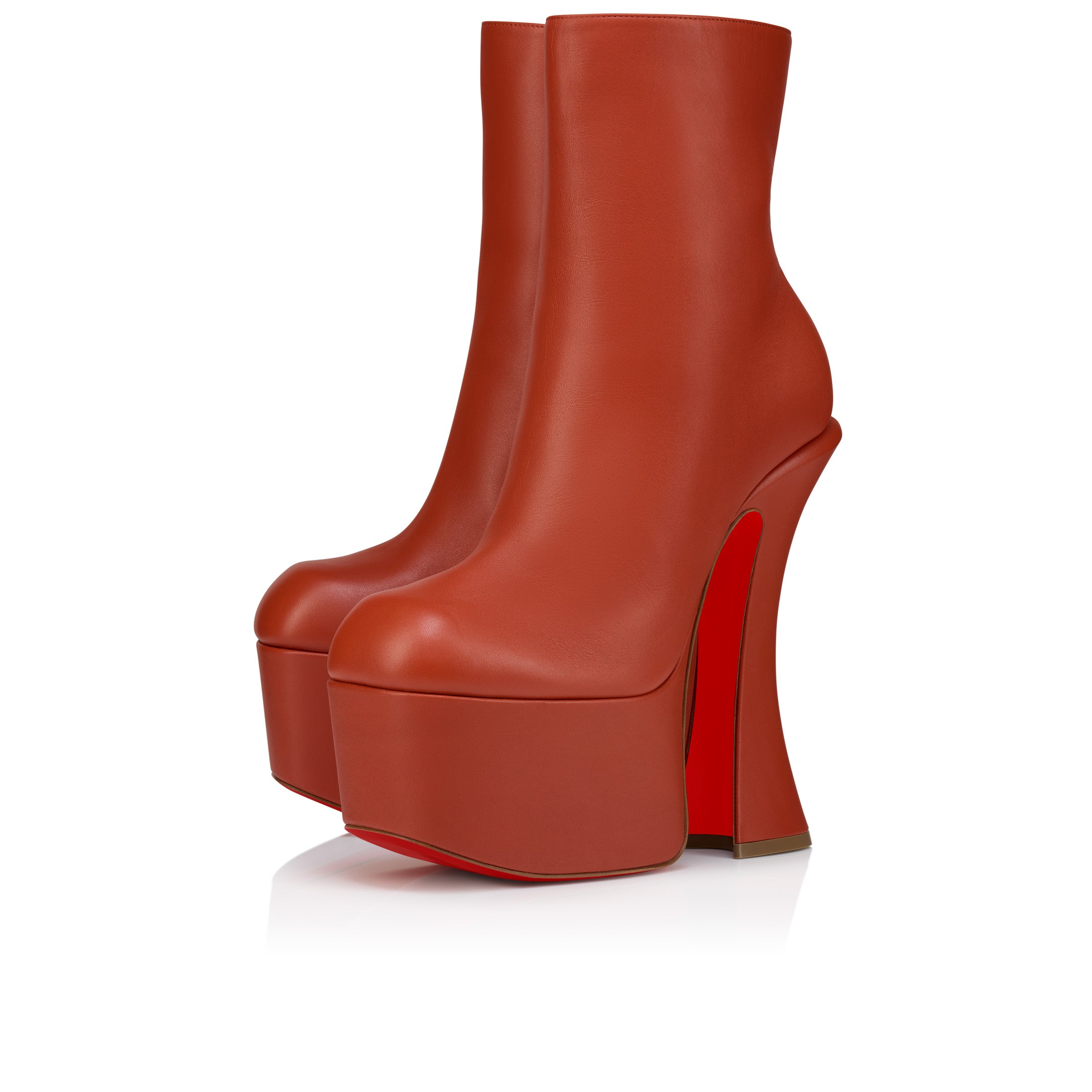 Christian Louboutin Aquabootie Women Shoes | Color Orange