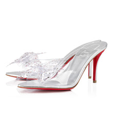 Load image into Gallery viewer, Christian Louboutin Aqua Strass Women Shoes | Color Silver
